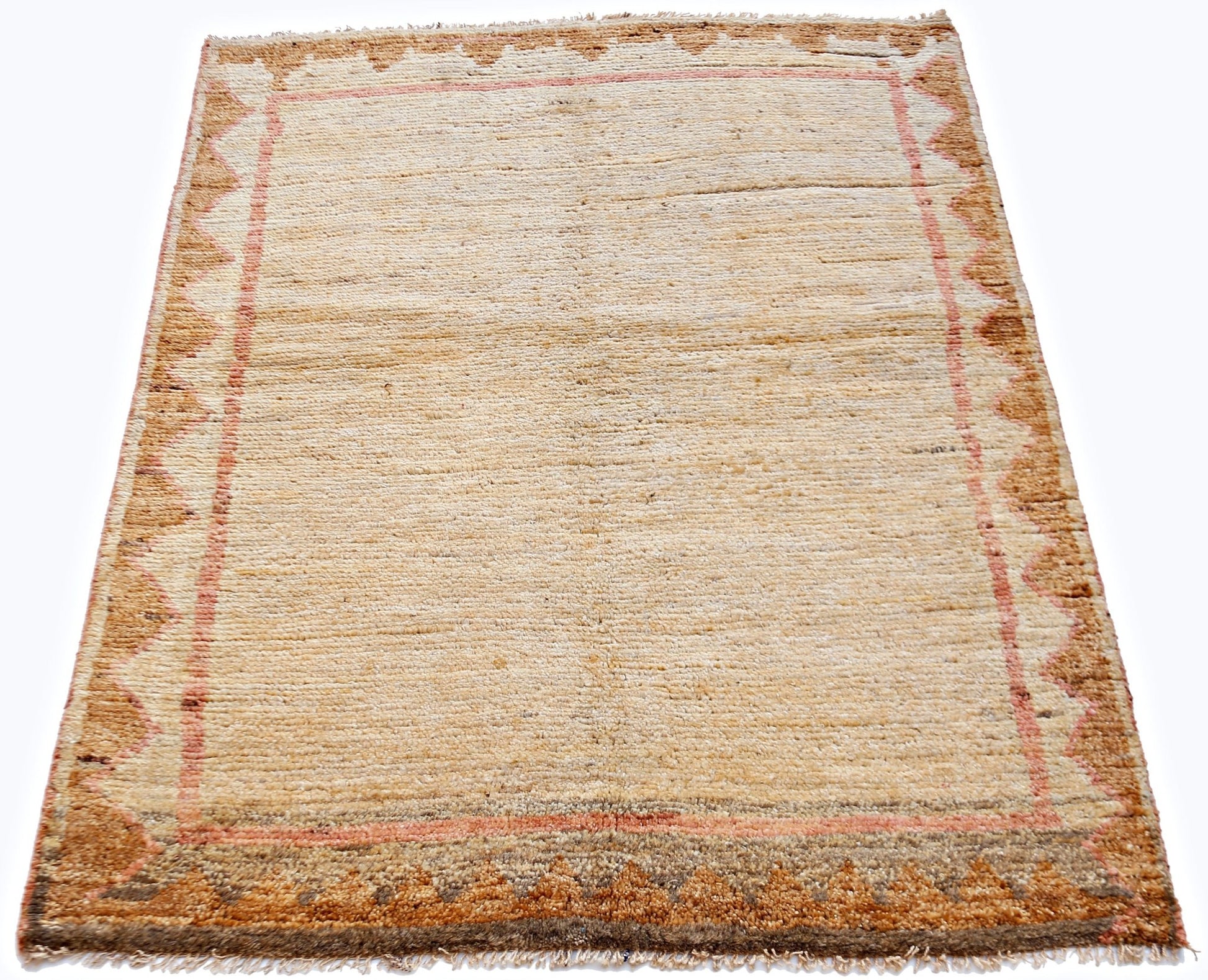 Handmade Tribal Afghan Rug | 138 x 103 cm | 4'7" x 3'5" - Najaf Rugs & Textile