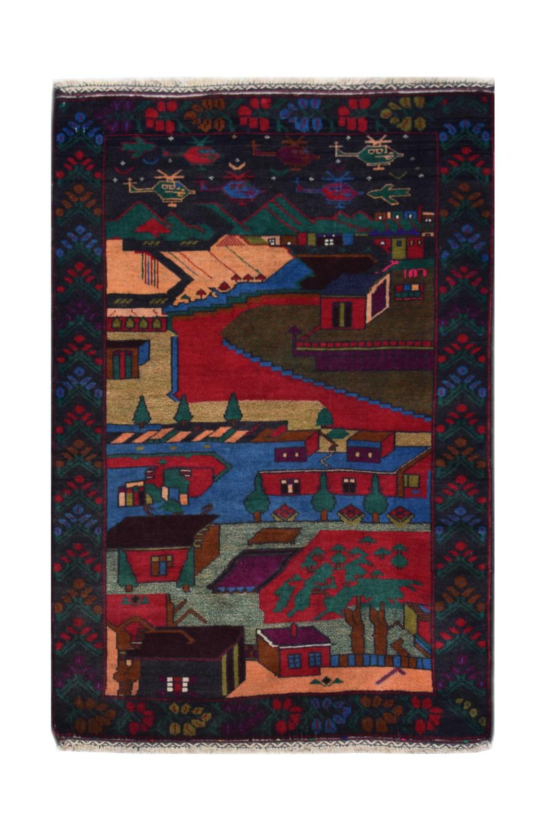 Afghan Pashm Rug