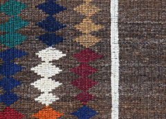Handmade Tribal Afghan Berber Rug | 158 x 107 cm | 5'2" x 3'6" - Najaf Rugs & Textile