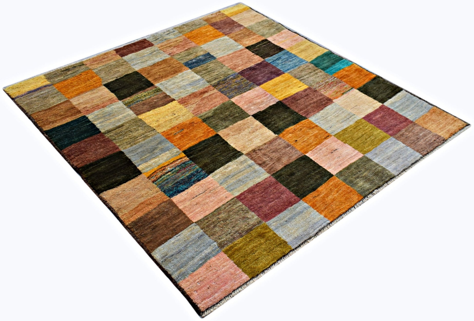 Handmade Tribal Afghan Rug | 162 x 151 cm | 5'4" x 5' - Najaf Rugs & Textile