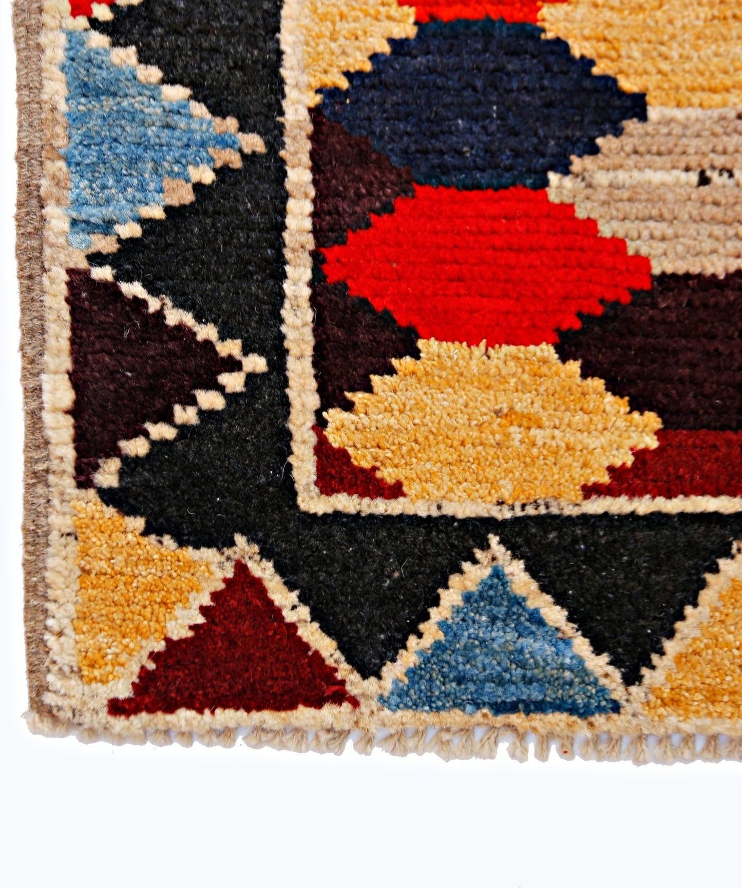 Handmade Tribal Afghan Rug | 165 x 119 cm | 5'5" x 3'11" - Najaf Rugs & Textile
