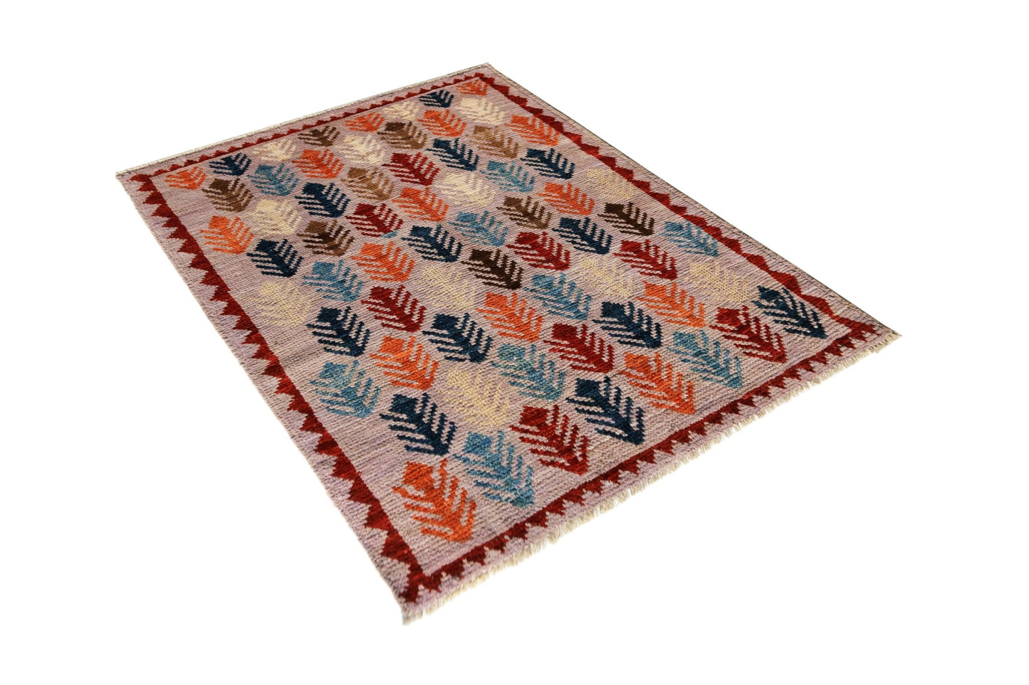 Handmade Tribal Afghan Rug | 170 x 121 cm | 5'7" x 4' - Najaf Rugs & Textile