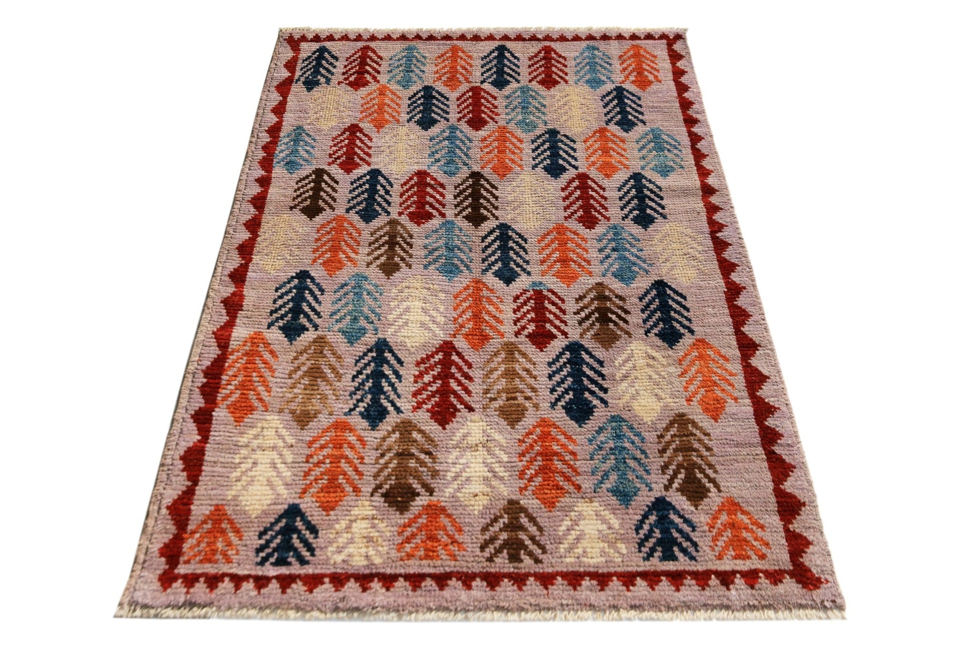 Handmade Tribal Afghan Rug | 170 x 121 cm | 5'7" x 4' - Najaf Rugs & Textile