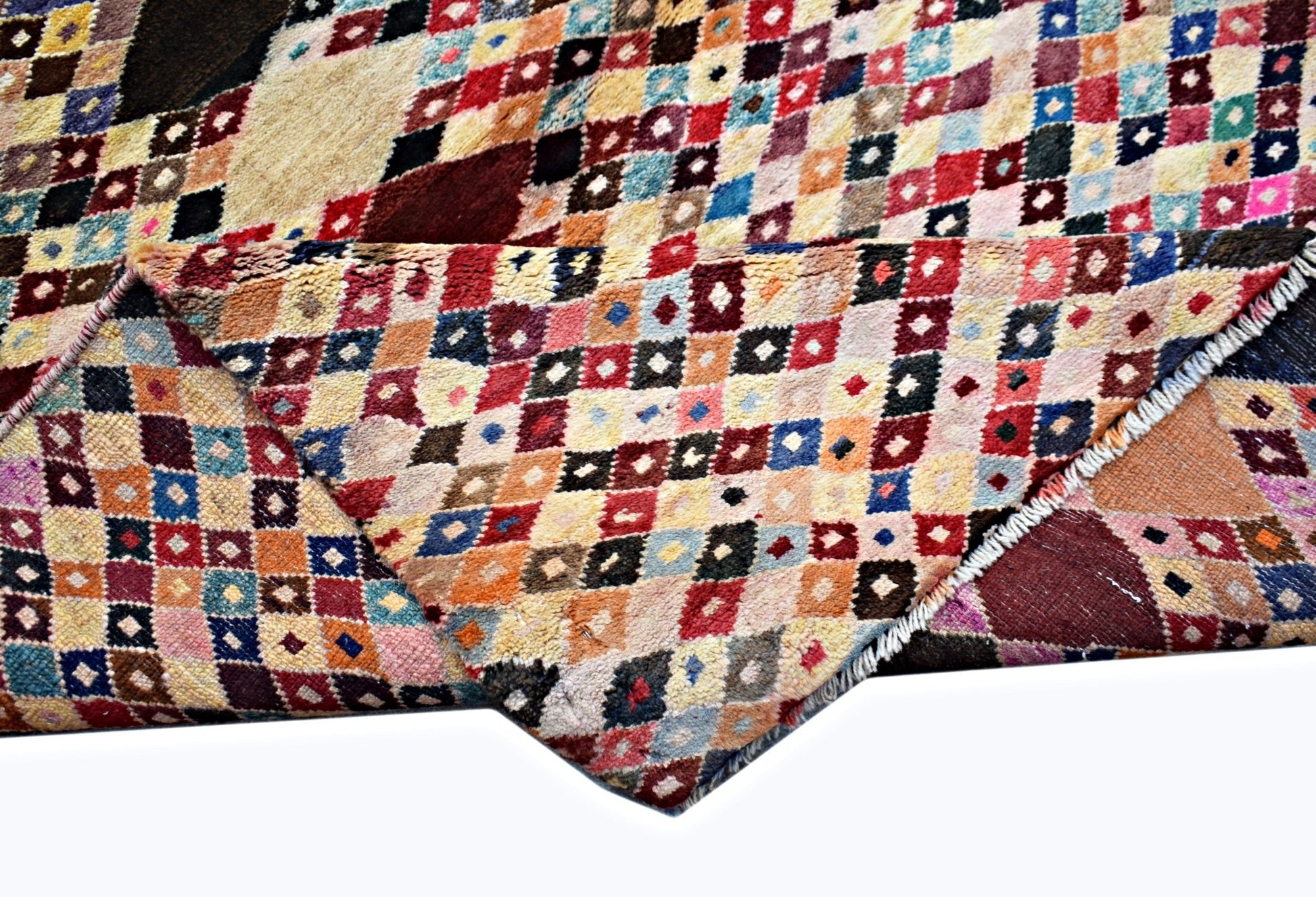 Handmade Tribal Afghan Rug | 176 x 115 cm | 5'9" x 3'9" - Najaf Rugs & Textile
