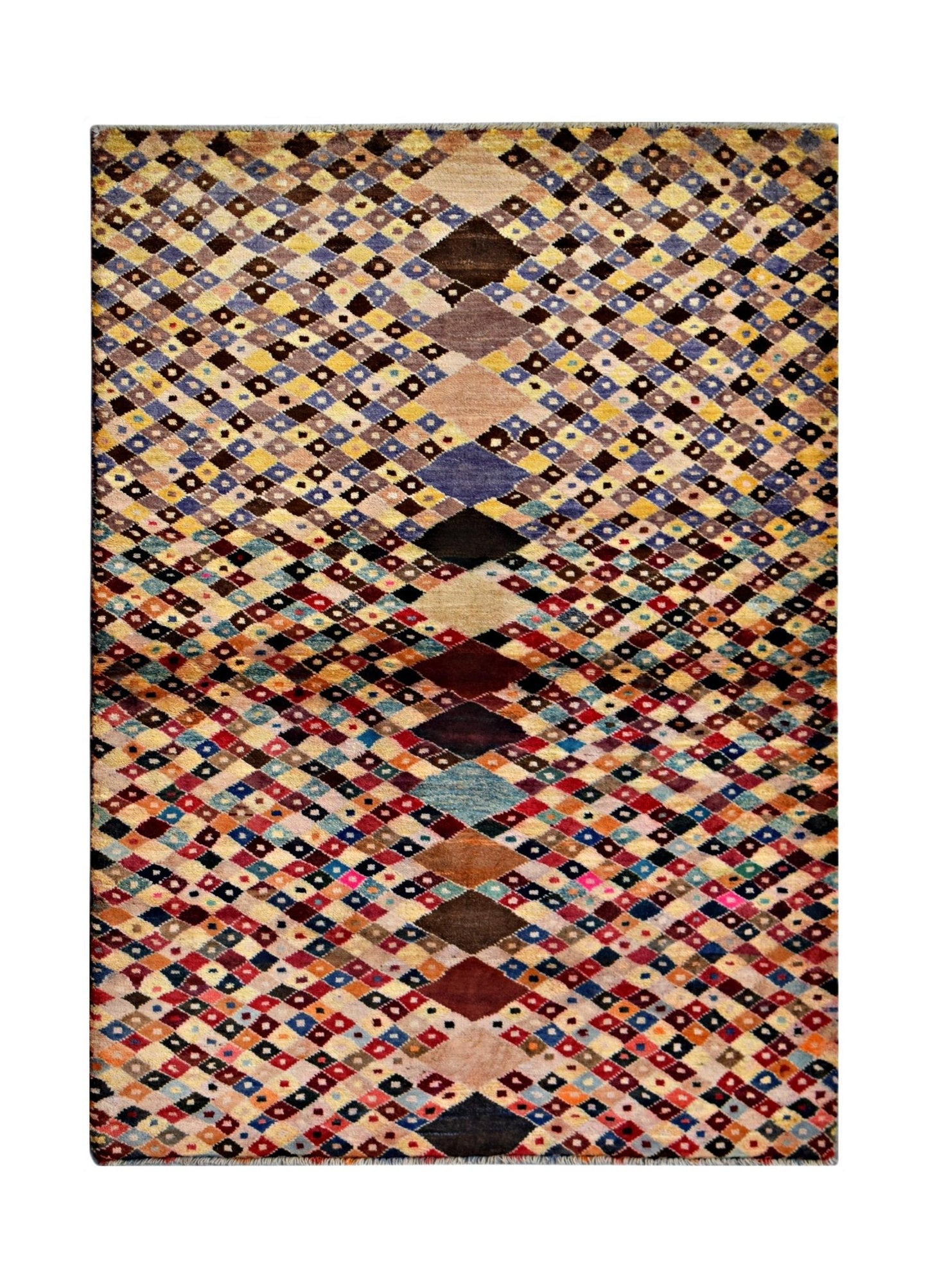 Handmade Tribal Afghan Rug | 176 x 115 cm | 5'9" x 3'9" - Najaf Rugs & Textile