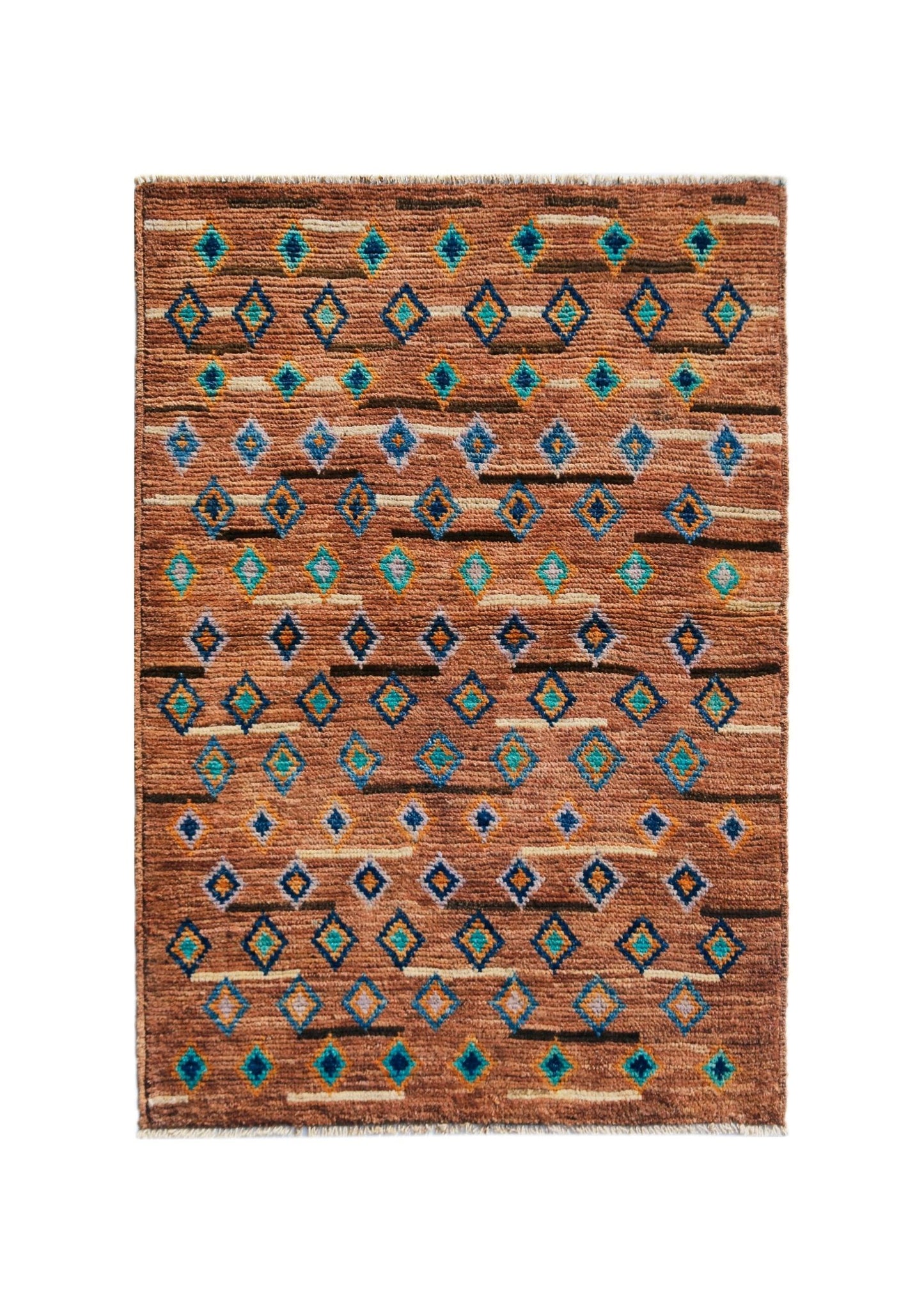 Handmade Tribal Afghan Rug | 179 x 122 cm | 5'11" x 4' - Najaf Rugs & Textile