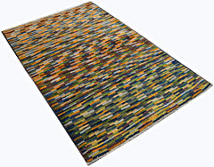 Handmade Tribal Afghan Berber Rug | 186 x 120 cm | 6'2" x 3'11" - Najaf Rugs & Textile