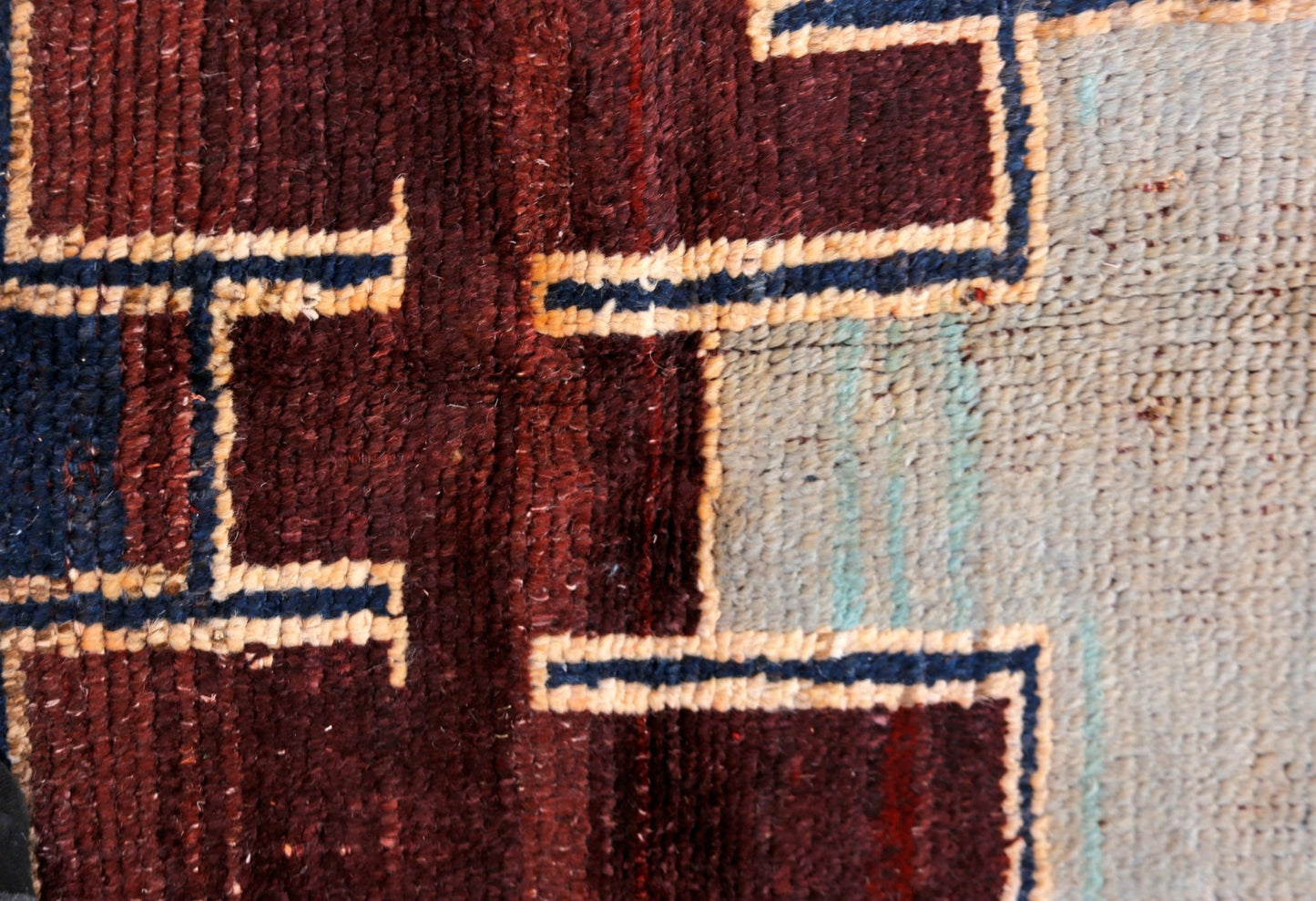 Handmade Tribal Afghan Rug | 202 x 149 cm | 6'8" x 4'11" - Najaf Rugs & Textile