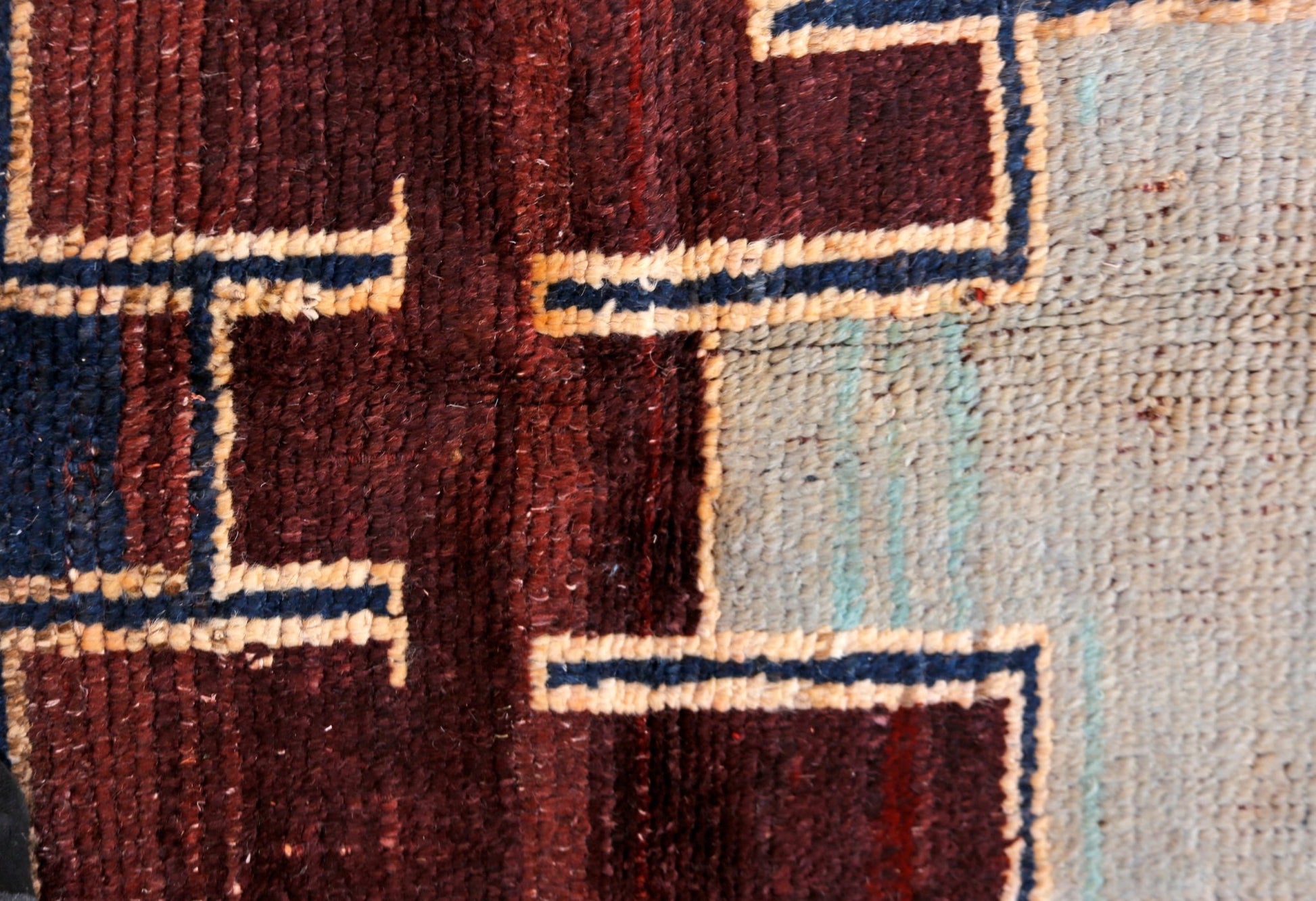 Handmade Tribal Afghan Rug | 202 x 149 cm | 6'8" x 4'11" - Najaf Rugs & Textile