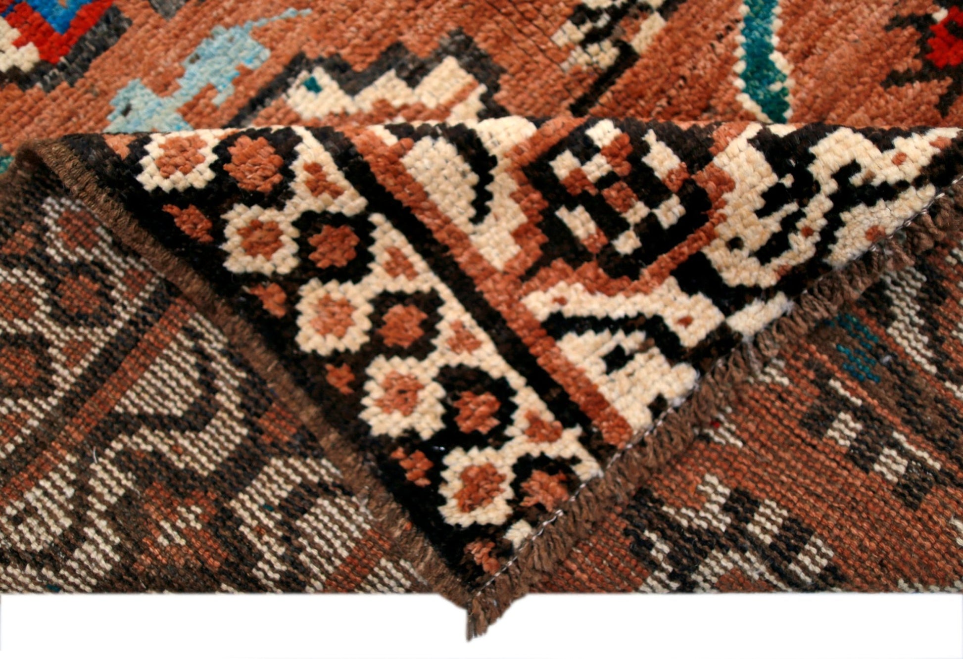Handmade Tribal Afghan Rug | 229 x 171 cm | 7'6" x 5'8" - Najaf Rugs & Textile