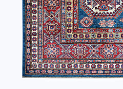 Handmade Afghan Super Kazakh Rug | 318 x 245 cm | 10'6" x 8'10" - Najaf Rugs & Textile