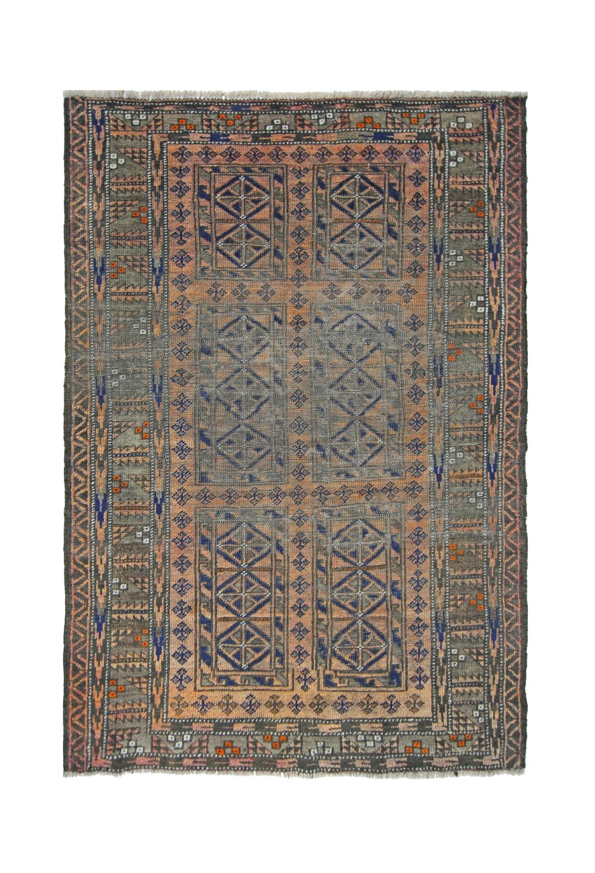 Antique Afghan Baluch Rug
