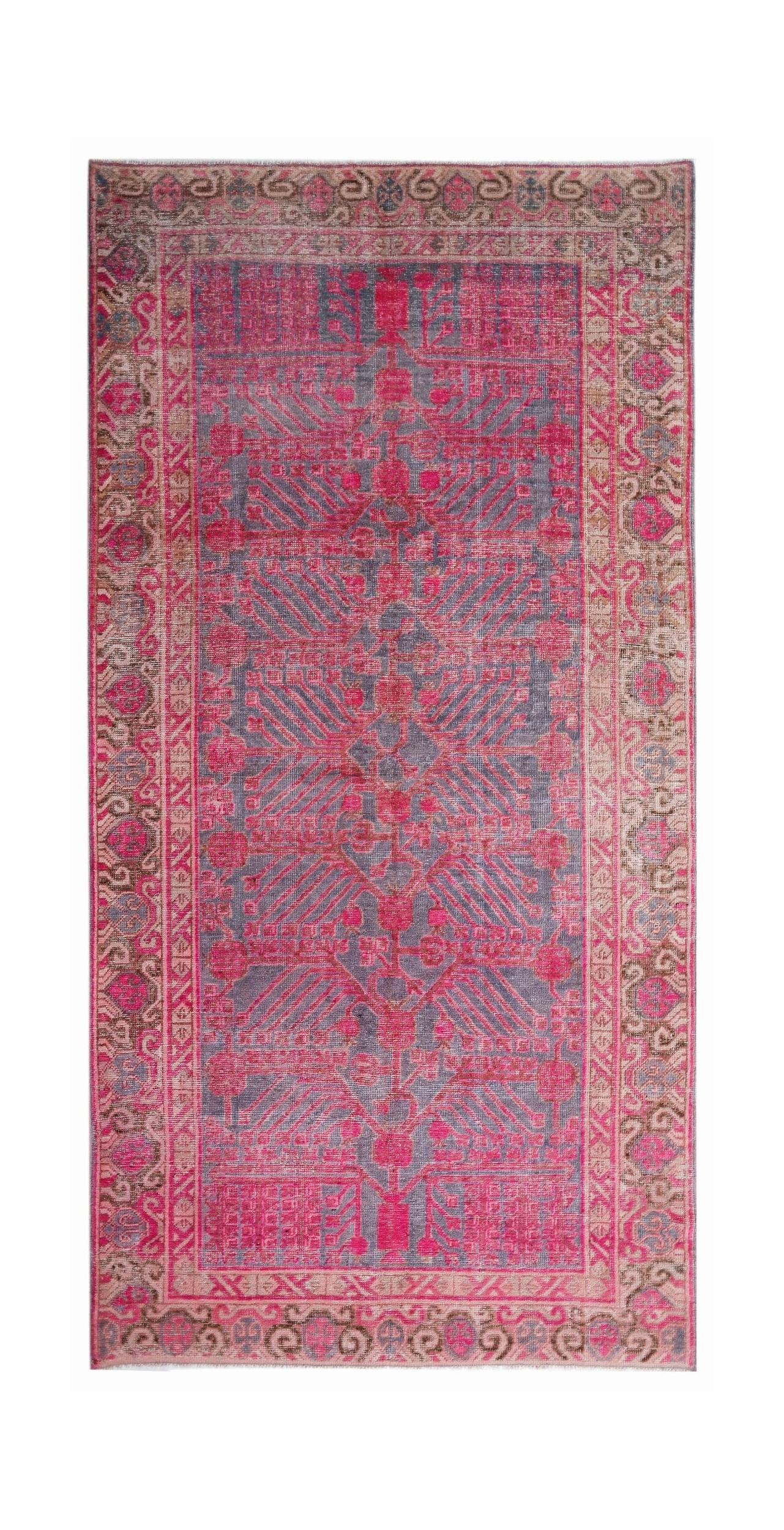 Antique Chinese Khotan Rug
