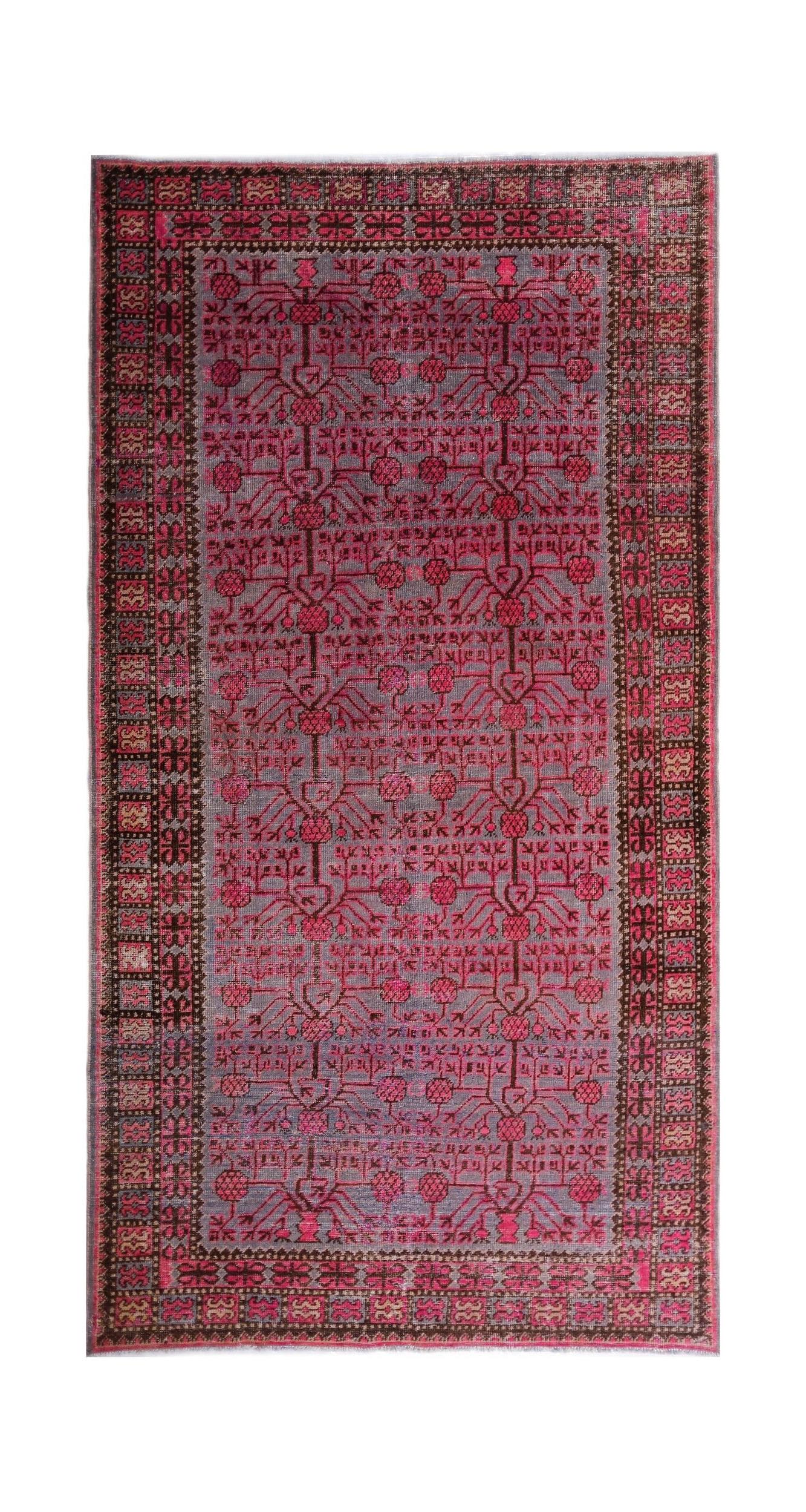 Antique Chinese Khotan Rug