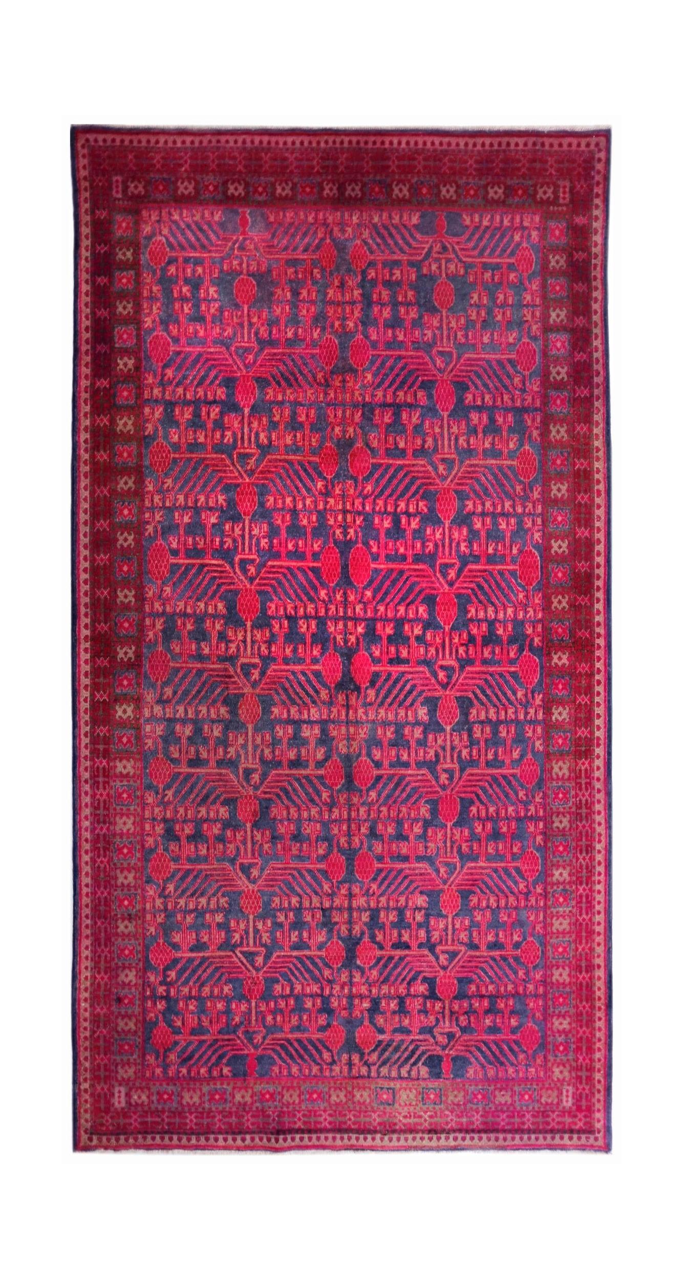 Antique Chinese Khotan Rug