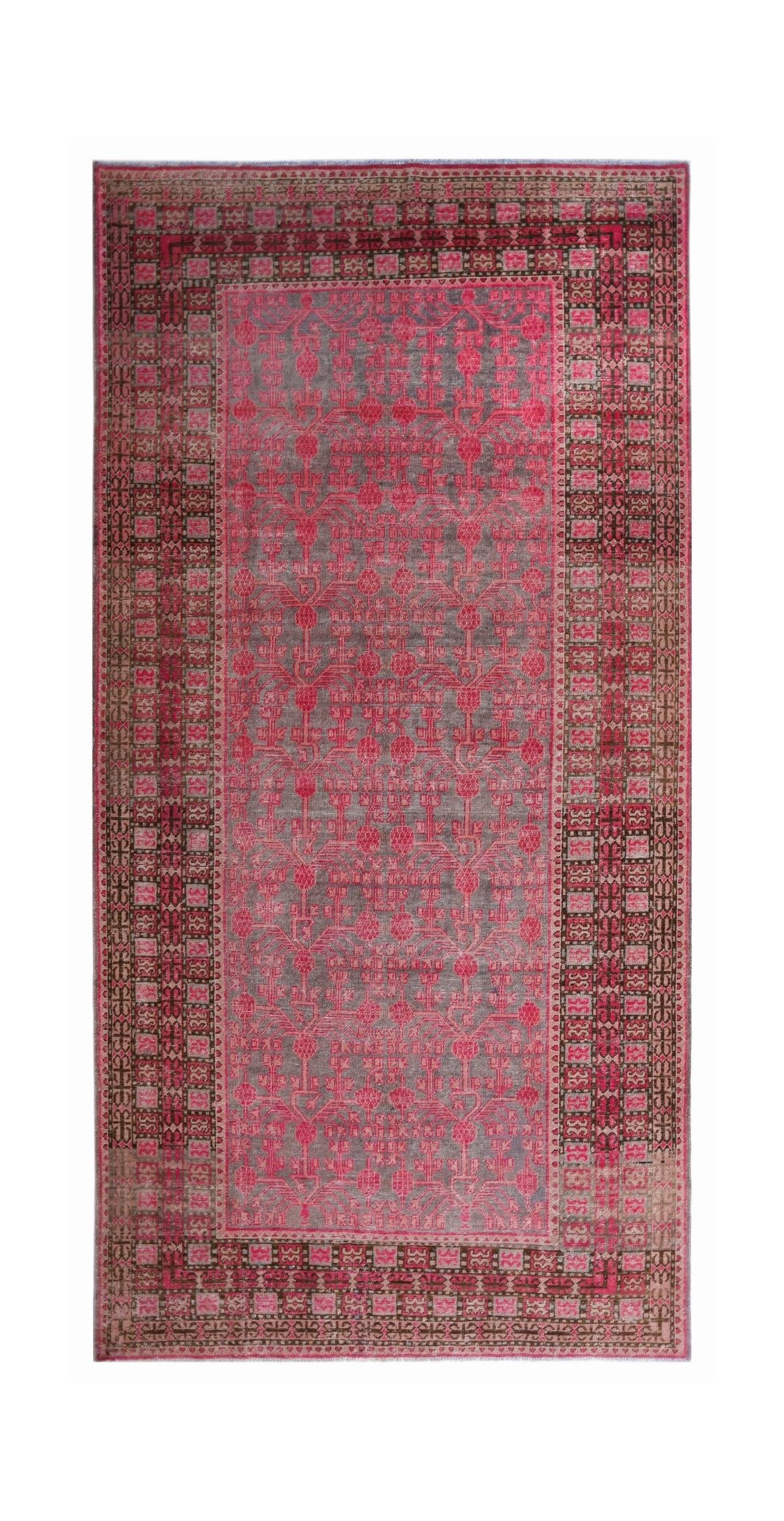 Antique Chinese Khotan Rug