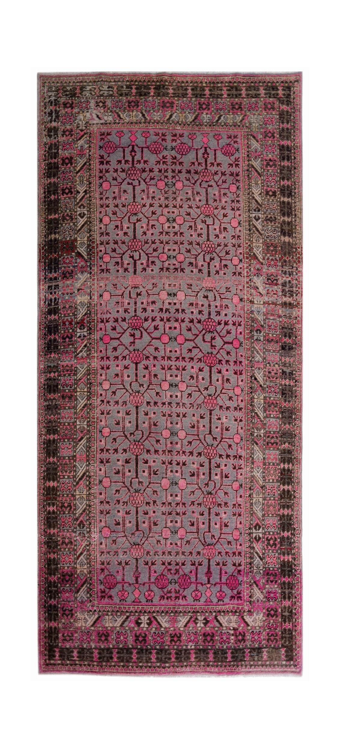 Antique Chinese Khotan Rug