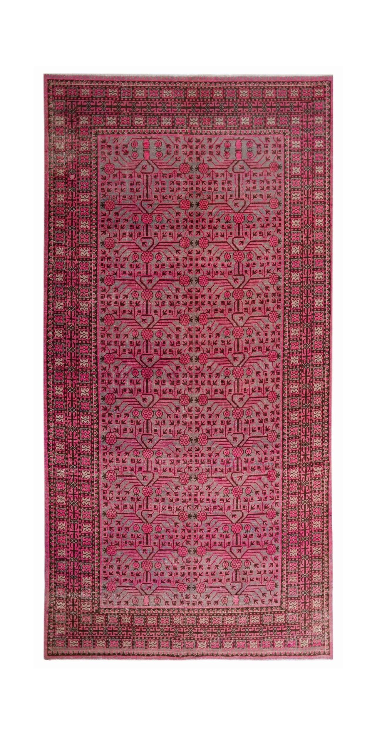 Antique Chinese Khotan Rug