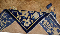 Handmade Antique Chinese Peking Rug | 236 x 181 cm | 7'9" x 5'11" - Najaf Rugs & Textile