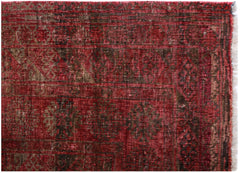 Handmade Antique Afghan Turkmen Rug | 267 x 204 cm | 8'9" x 6'8" - Najaf Rugs & Textile