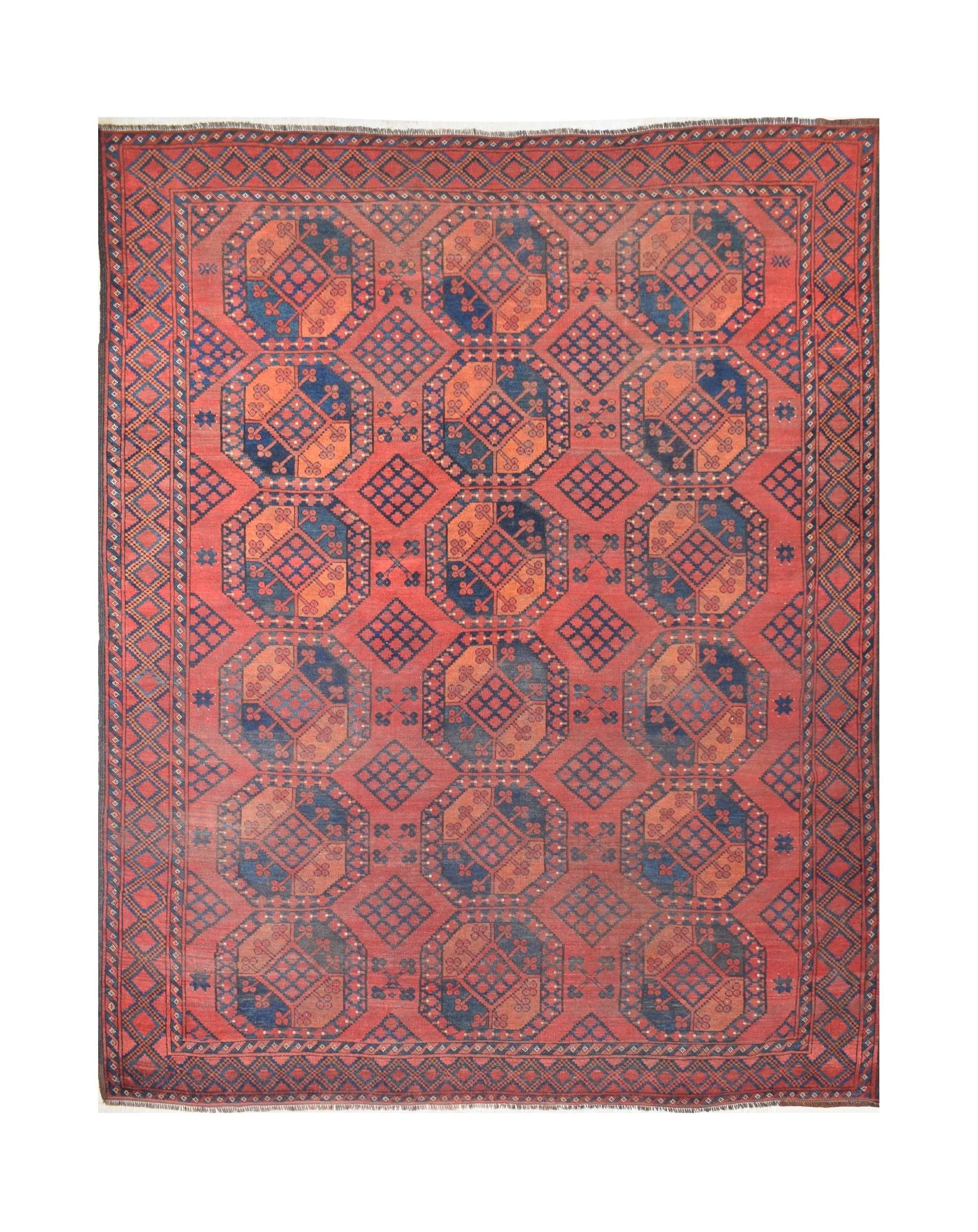 Antique Turkmen Ersari Rug