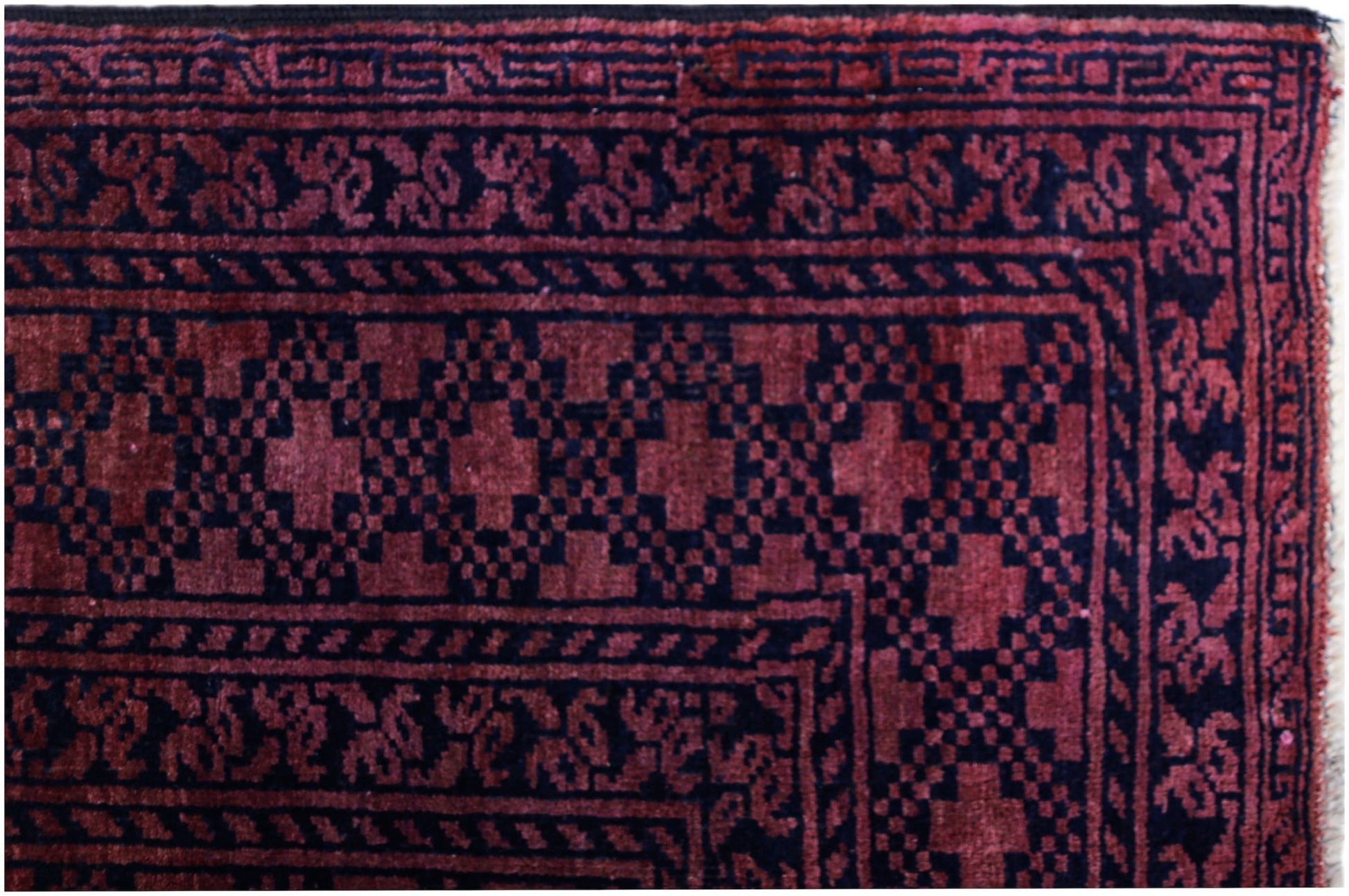 Handmade Antique Afghan Turkmen Rug | 321 x 244 cm | 10'6" x 8' - Najaf Rugs & Textile