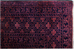 Handmade Antique Afghan Turkmen Rug | 321 x 244 cm | 10'6" x 8' - Najaf Rugs & Textile