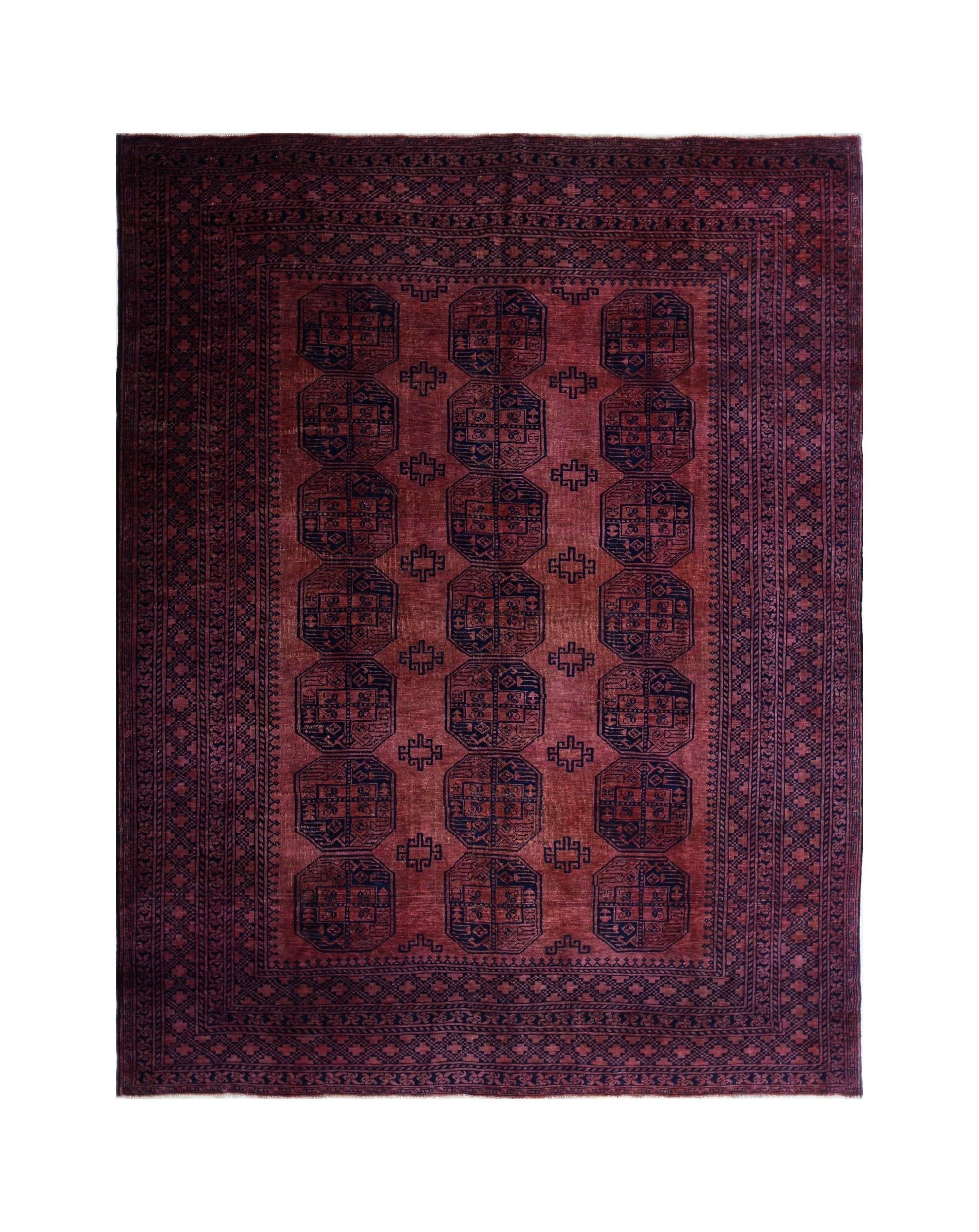 Antique Turkmen Ersari Rug