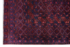 Handmade Antique Afghan Turkmen Rug | 345 x 291 cm | 11'4" x 9'6" - Najaf Rugs & Textile