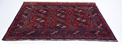 Handmade Antique Turkmen Tekke Rug | 172 x 91 cm | 5'8" x 3' - Najaf Rugs & Textile