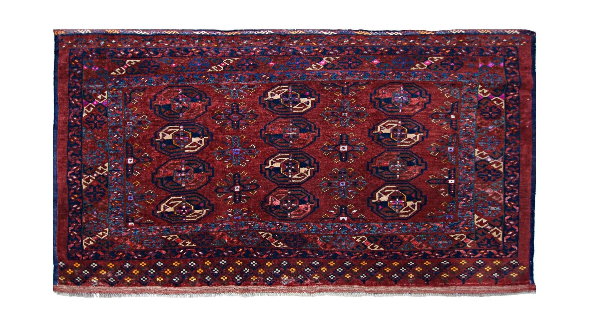 Antique Turkmen Tekke Rug
