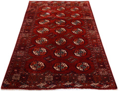 Handmade Antique Turkmen Tekke Rug | 177 x 127 cm | 5'10" x 4'2" - Najaf Rugs & Textile