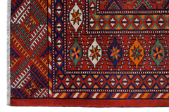 Handmade Afghan Turkmen Tekke Rug | 364 x 266 cm | 11'11" x 8'9" - Najaf Rugs & Textile