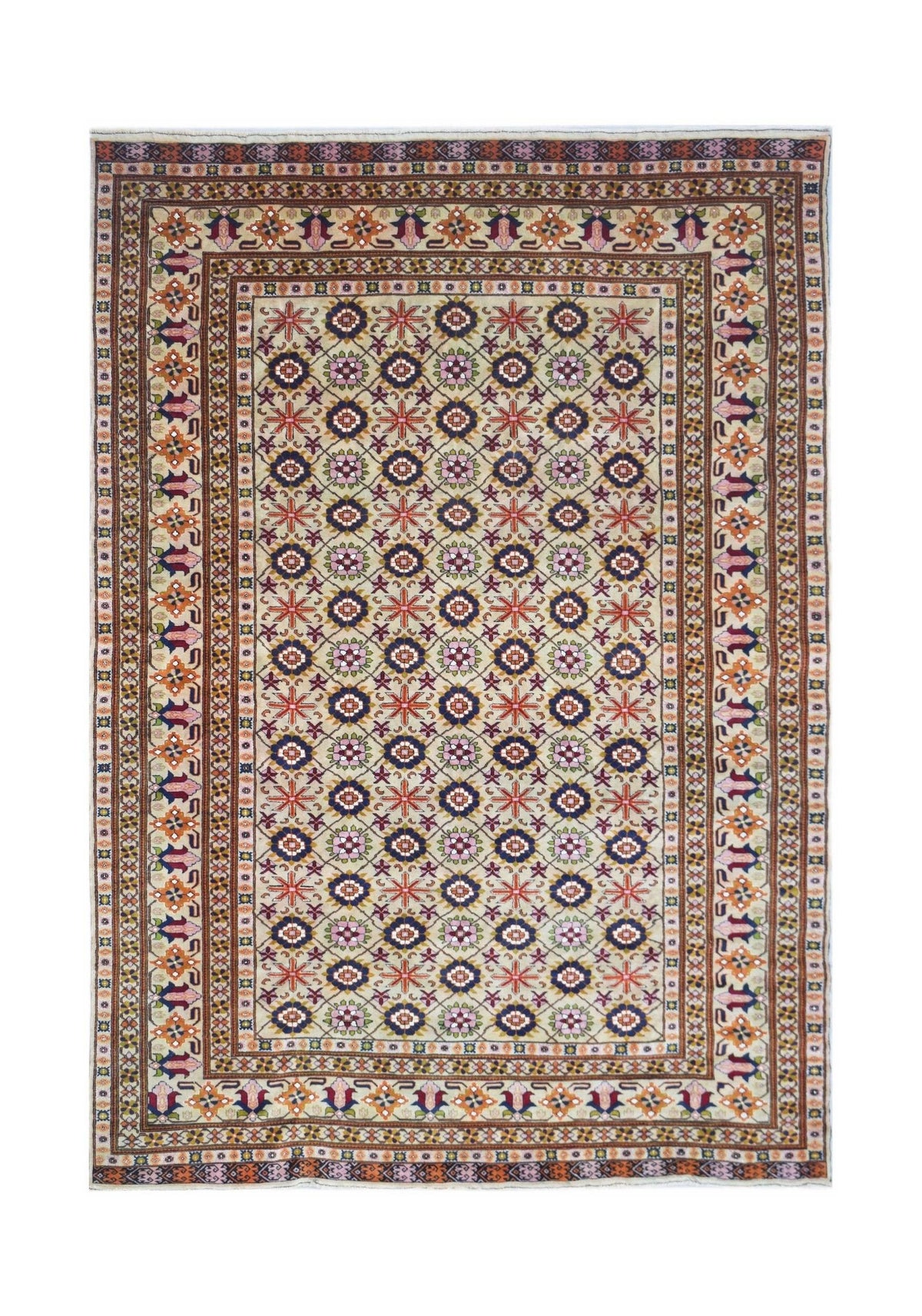 Afghan Bashiri Silk Rug