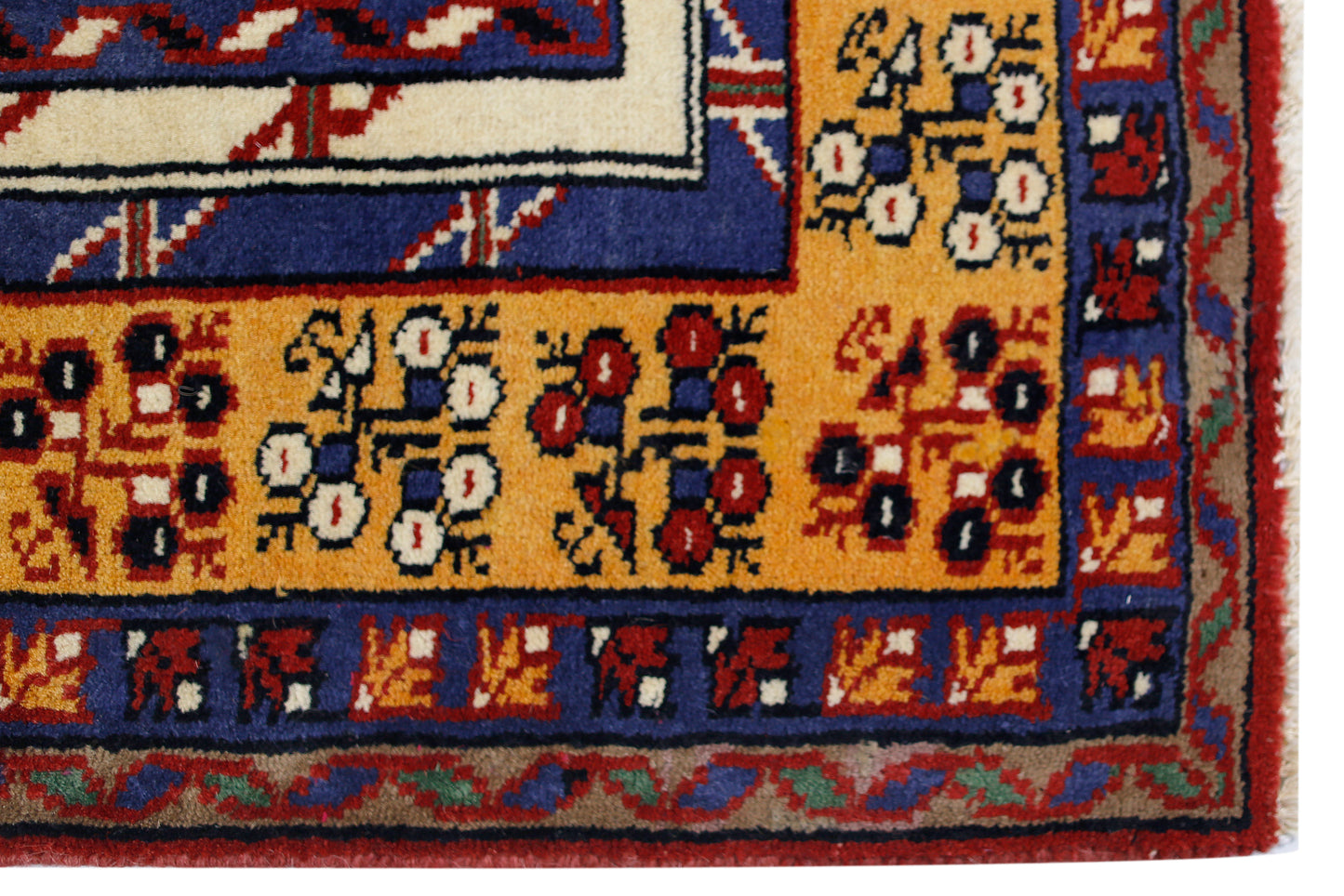 Vintage Turkish Kayseri Rug