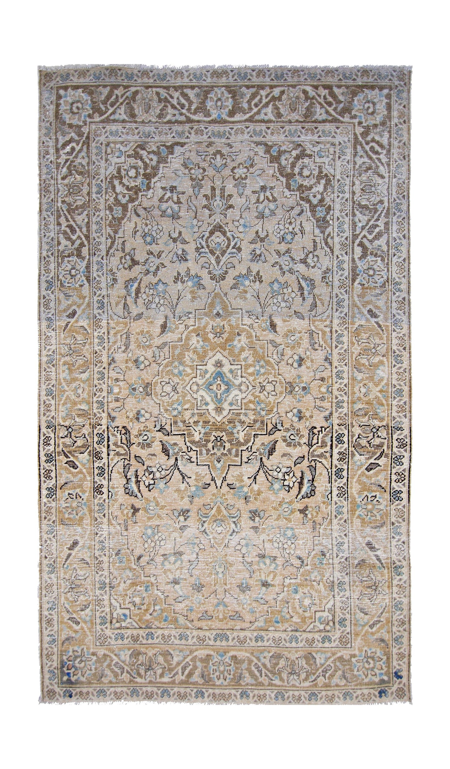 Vintage Persian Kerman Rug
