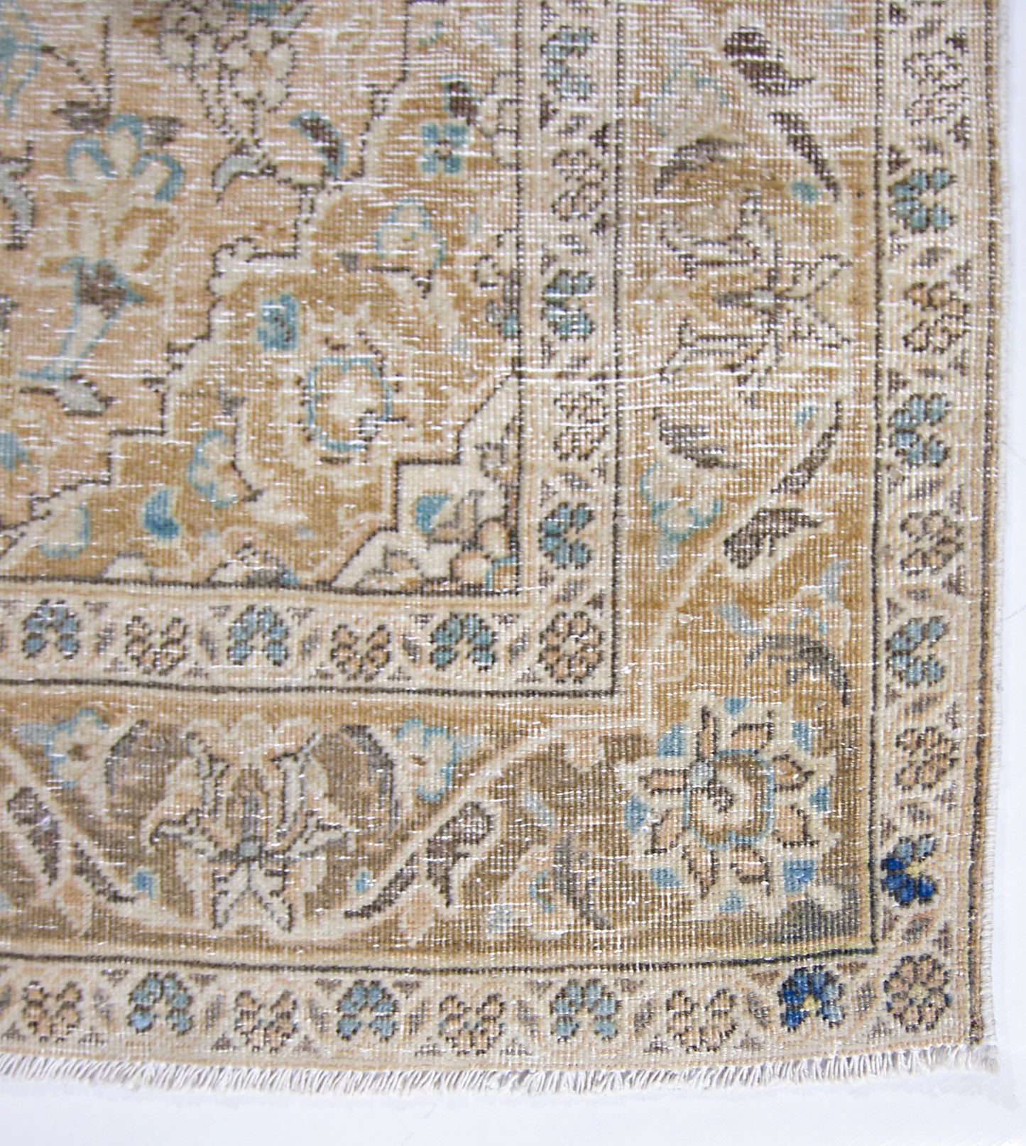Vintage Persian Kerman Rug