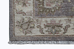 Handmade Mini Afghan Chobi Rug | 89 x 67 cm | 2'3" x 2'3" - Najaf Rugs & Textile