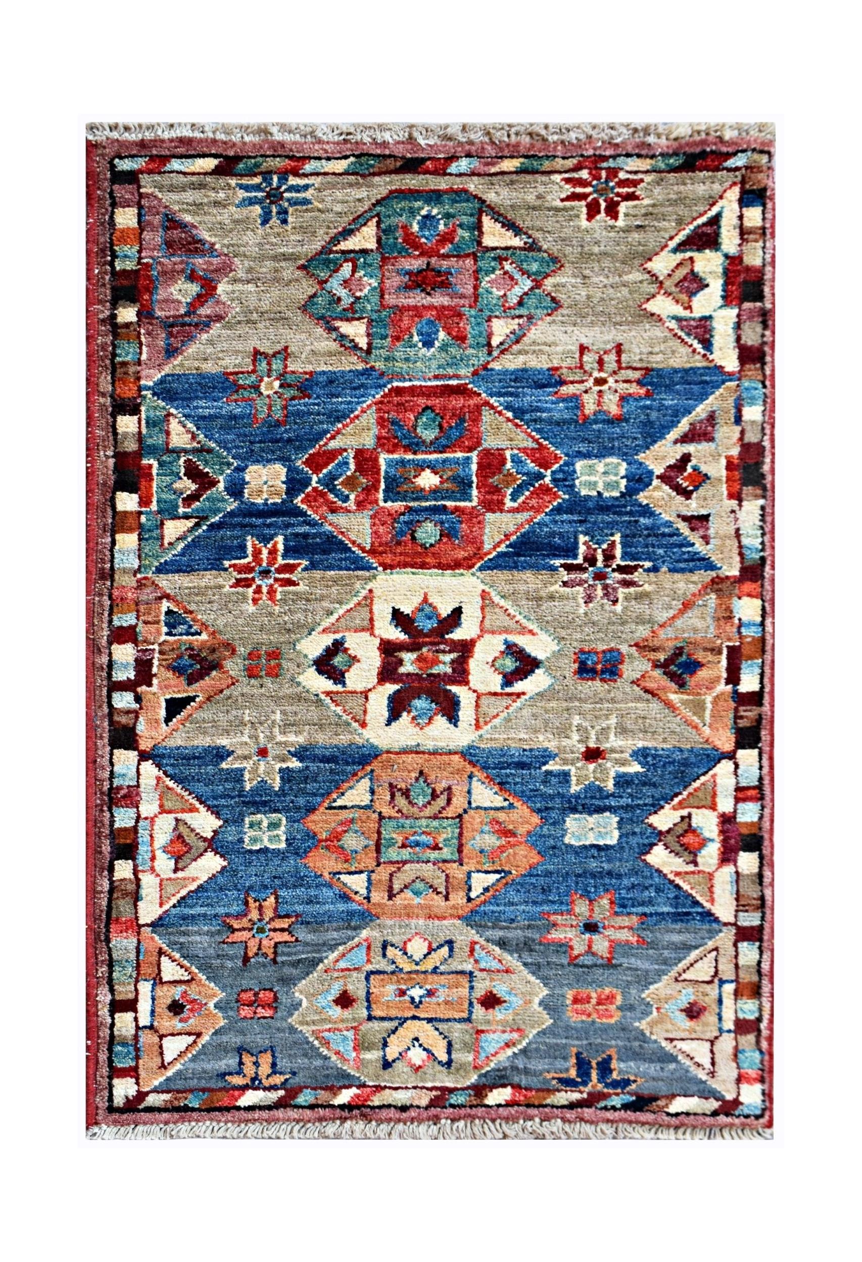 Mini Afghan Chobi Rug