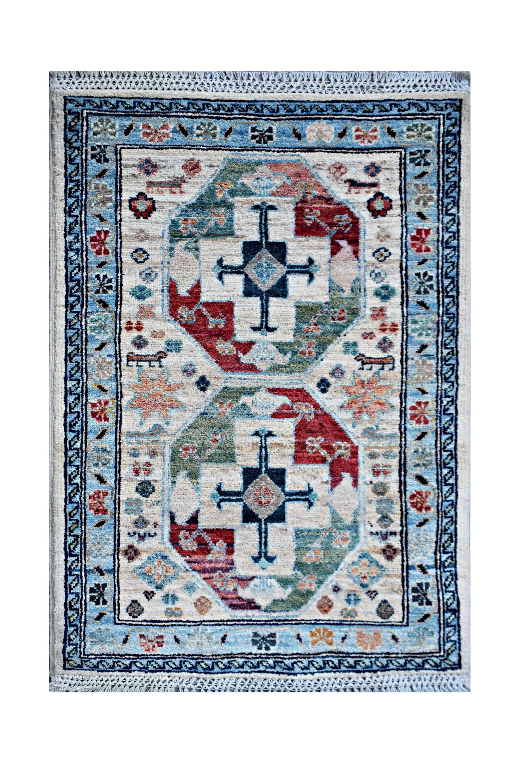 Mini Afghan Chobi Rug