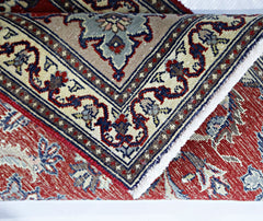 Handmade Mini Vintage Pakistani Rug | 90 x 64 cm | 3' x 2'1" - Najaf Rugs & Textile