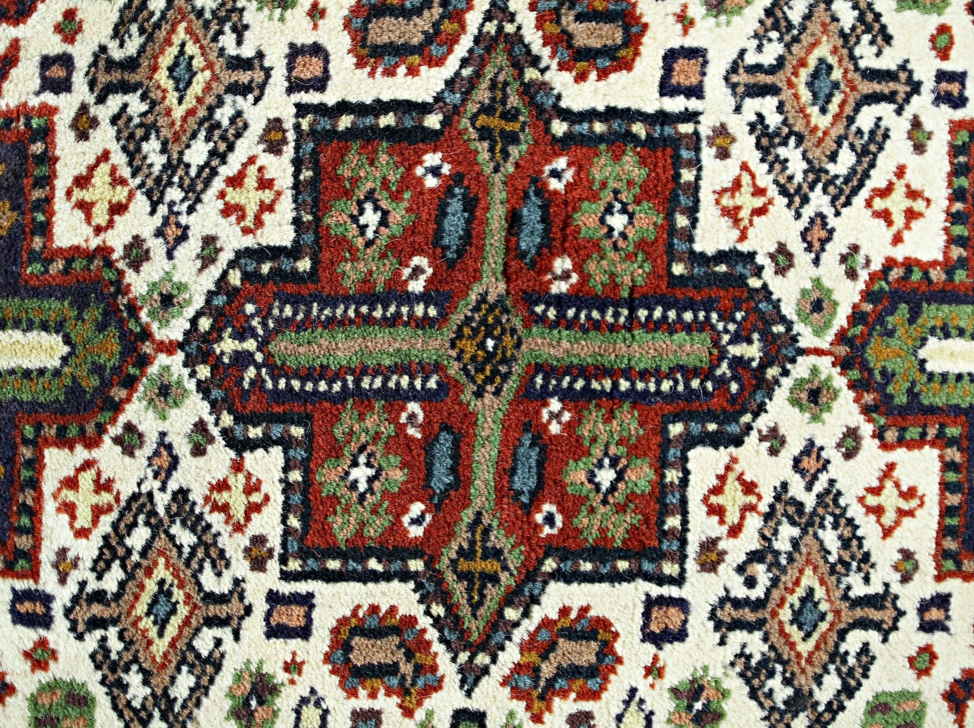 Handmade Mini Vintage Persian Hallway Runner | 128 x 31 cm | 4'2" x 1' - Najaf Rugs & Textile