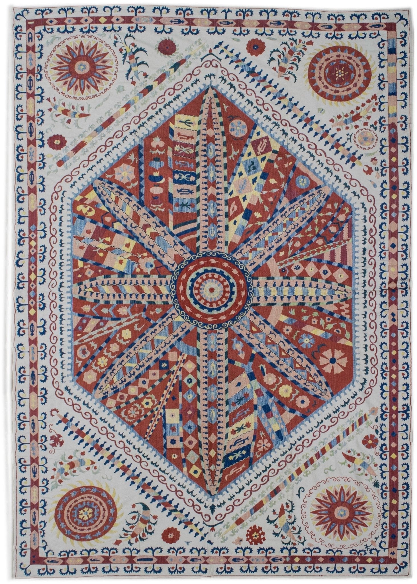 Silk Uzbek Suzani