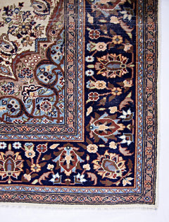 Handmade Traditional Pakistani Rug | 218 x 139 cm | 7'2" x 4'7" - Najaf Rugs & Textile
