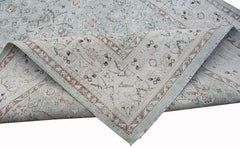 Handknotted Transitional Rug | 245 x 152 cm | 8' x 5' - Najaf Rugs & Textile