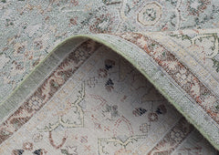 Handknotted Transitional Rug | 245 x 152 cm | 8' x 5' - Najaf Rugs & Textile