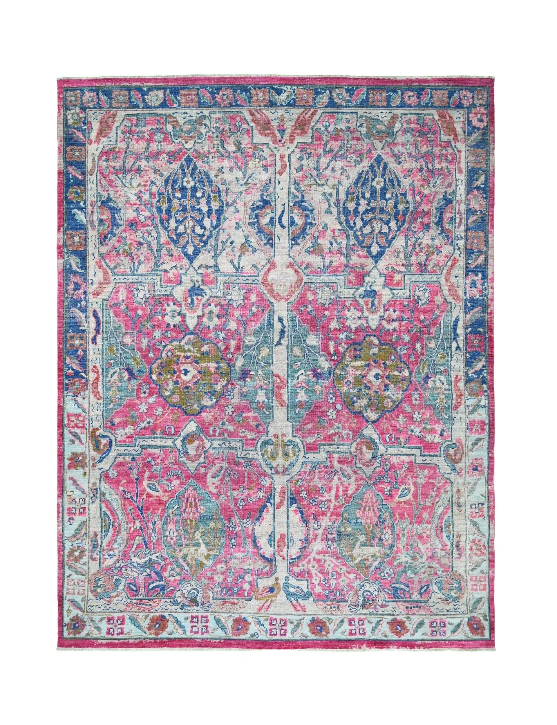Transitional Afghan Rug – Tree of Life