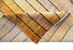 Handmade Transitional Afghan Rug | 288 x 204 cm | 9'6" x 6'9" - Najaf Rugs & Textile