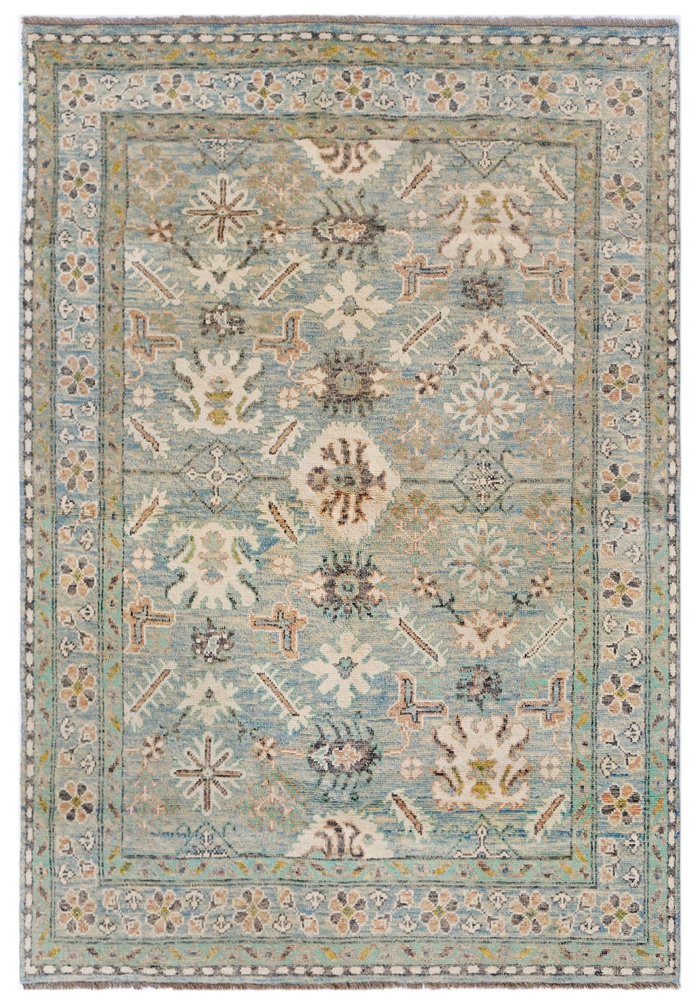 Transitional Oushak Rug