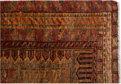 Handmade Tribal Afghan Balouch Rug | 121 x 75 cm | 4' x 2'5" - Najaf Rugs & Textile